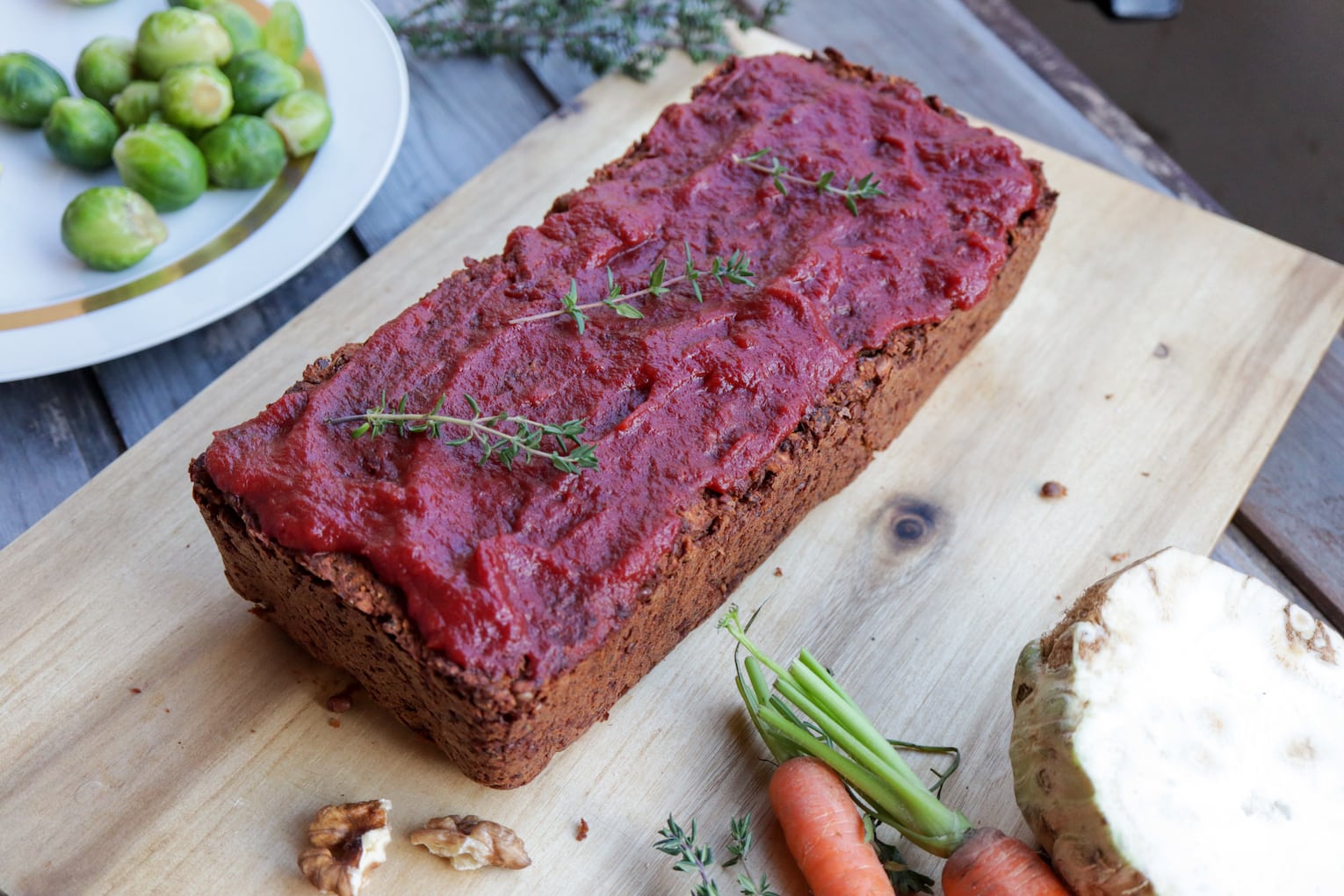 Glutenfreier veganer Festtagsbraten | Vegane Rezepte von Rahel Lutz