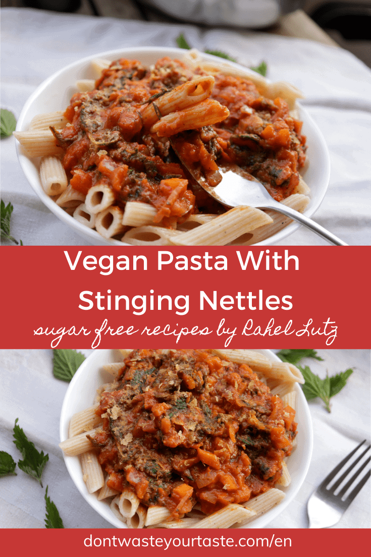 Vegan Pasta with Stinging Nettles | Don't Waste Your Taste