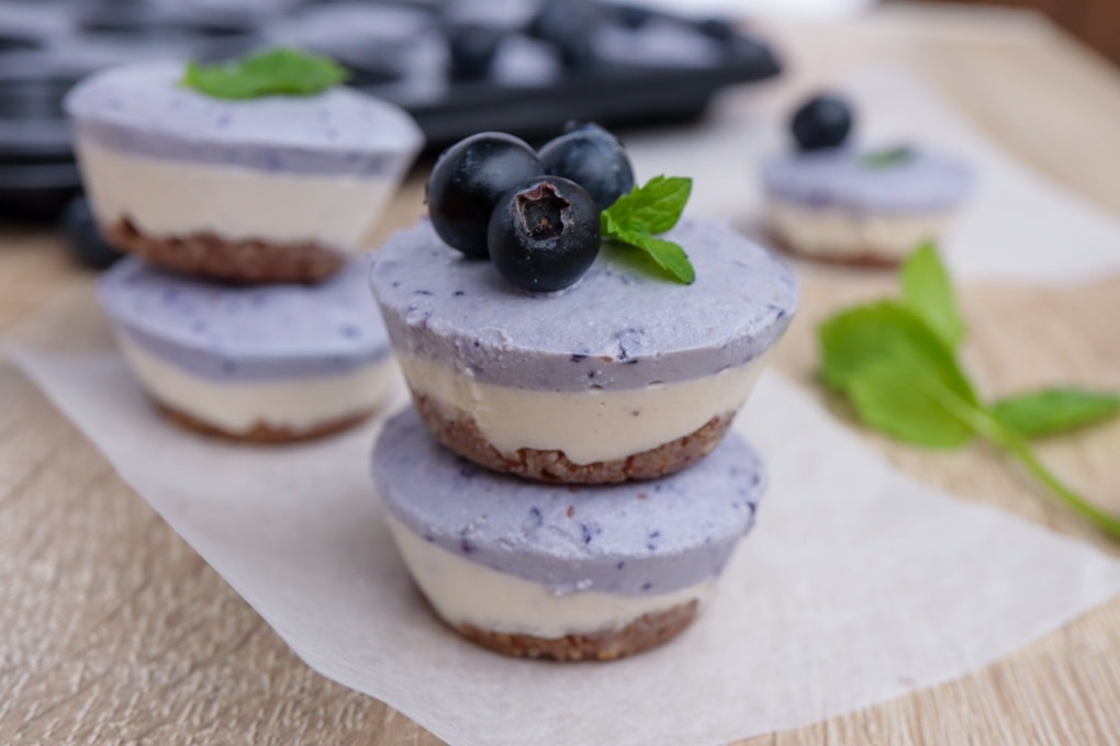 Raw vegan Blueberry Tart