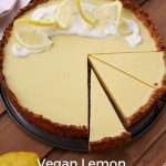 Vegan Lemon Coconut Tart