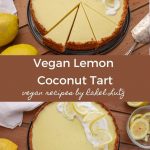 Vegan Lemon Coconut Tart