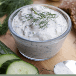 Vegan Tzatziki Sauce - 10 Minute recipe