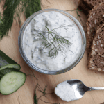 Vegan Tzatziki Sauce - 10 Minute recipe