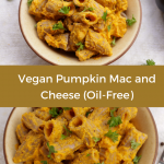 Vegan Pumpkin Mac and Cheese (Oil-Free)