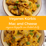 Veganes Kürbis Mac and Cheese