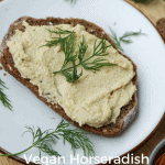 Vegan Horseradish Cashew Spread