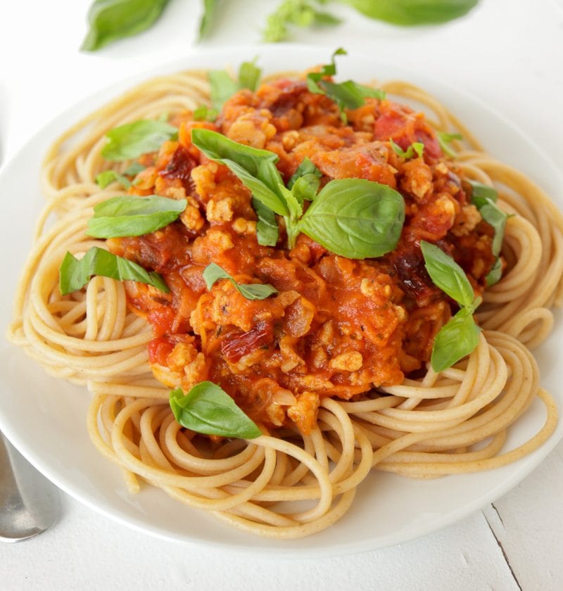 vegetarische Spaghetti Bolognese