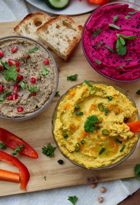 Vegane Hummus-Rezepte von Don't Waste Your Taste