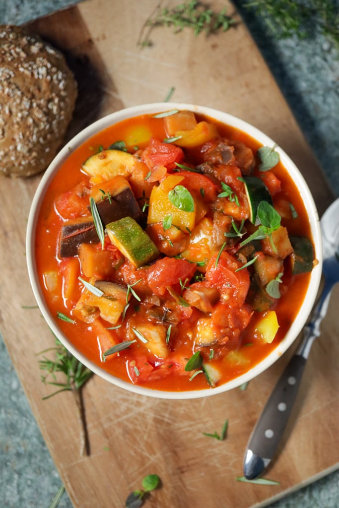 Ratatouille, a wholesome vegetable stew