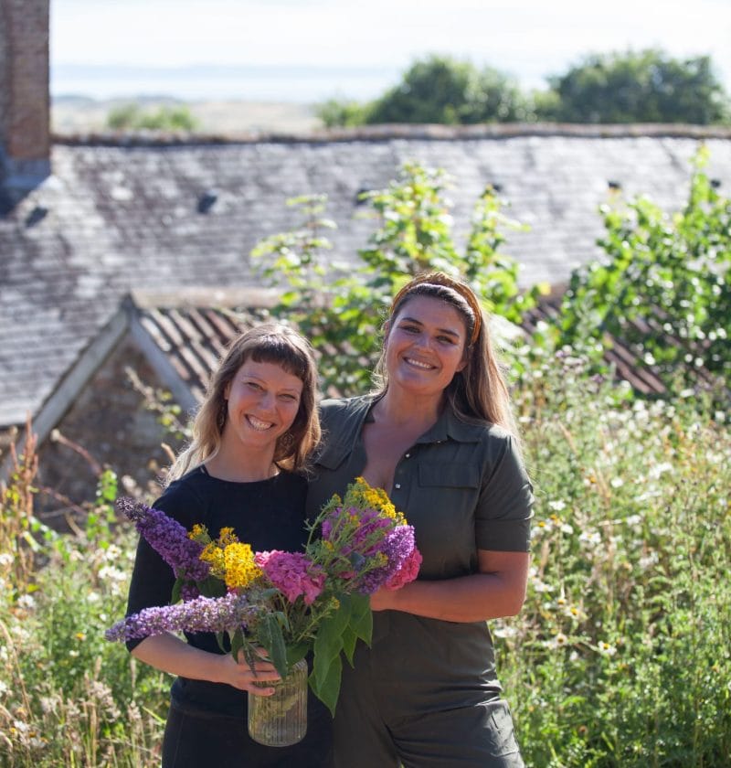 Nikita Leys and Rahel Lutz, teachers of the Holistic Cooking Retreat