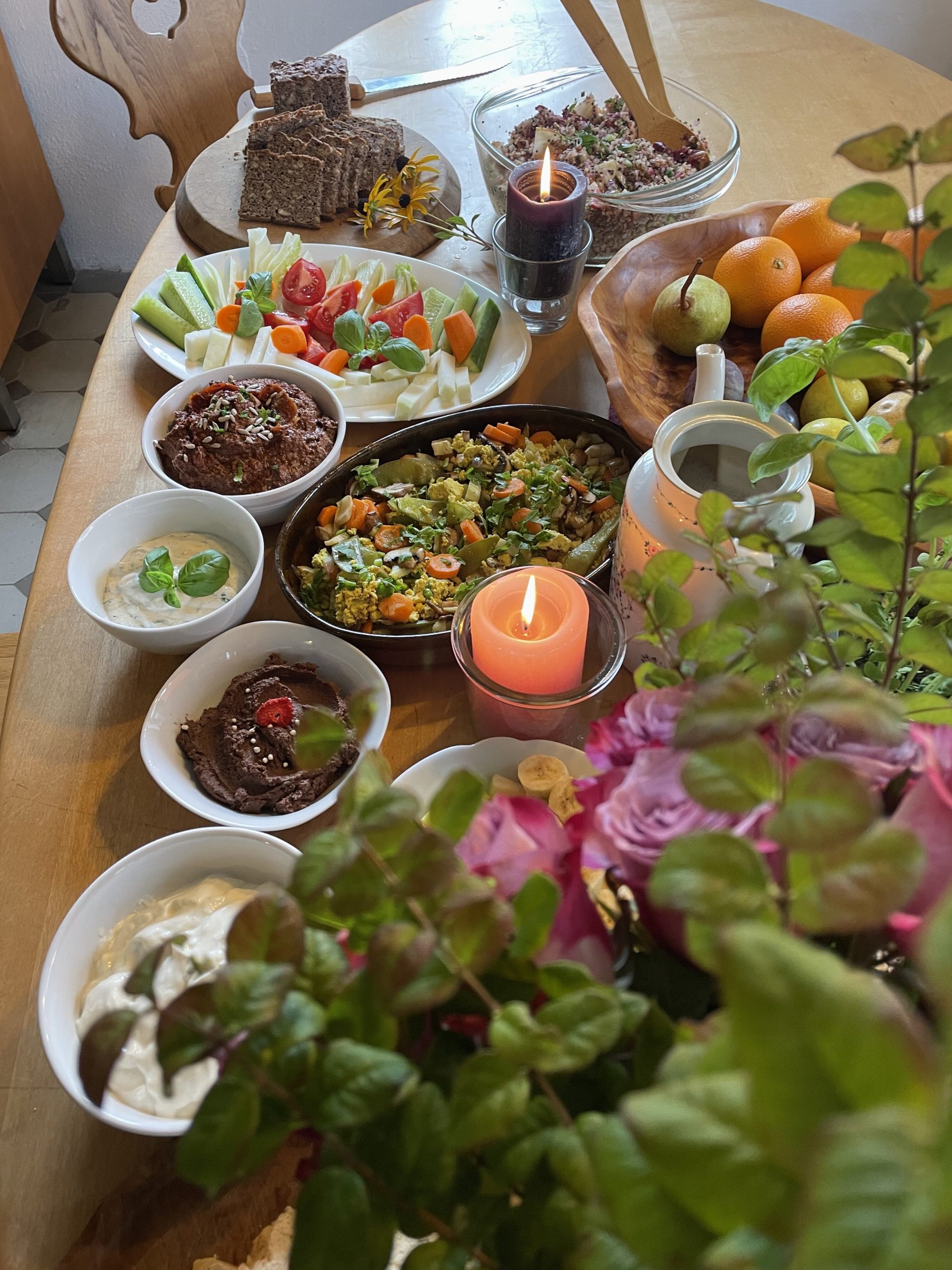 Vegan Brunch Retreat Catering Schweiz