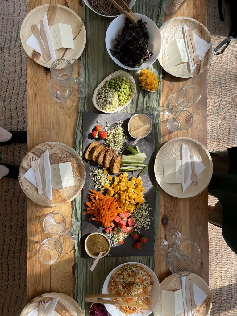 Vegan Buffet Retreat Catering